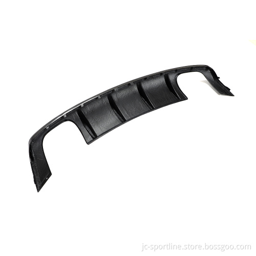 JC Sportline Carbon Fiber Car Rear Diffuser for Audi A3 8V SLINE/S3 Sedan 4-Door 2014-2016